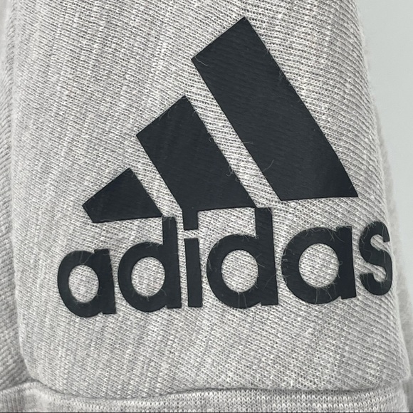 ADIDAS WOMEN’S ID STADIUM FULL ZIP HOODIE SWEATSHIRT GRAY BLACK SMALL - Picture 7 of 10